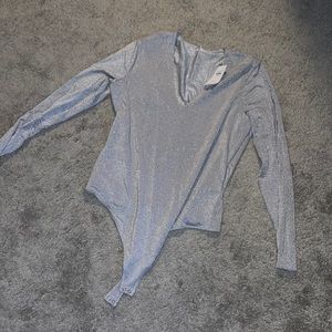 Abercrombie Silver Body Suit